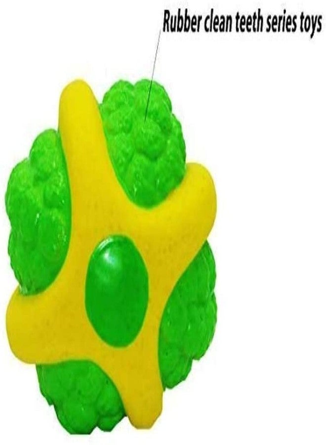 Pups&Pets Eetoys Latex Squeaky Melon Toy for All Types of Dog, Cats, Puppy & Kittens (Medium). - Image 3